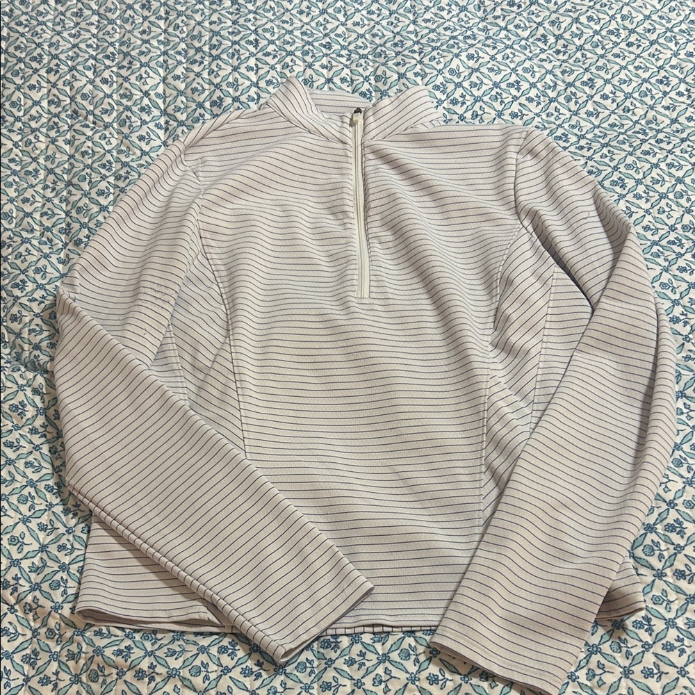 Chic Striped Long-Sleeve Top